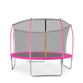 Aga SPORT FIT Trampolína 366 cm Pink + vnitřní ochranná síť