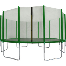 Aga SPORT TOP Trampolína 500 cm Dark Green + ochranná síť