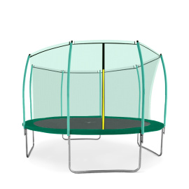 Aga SPORT FIT Trampolína 366 cm Dark Green + vnitřní ochranná síť