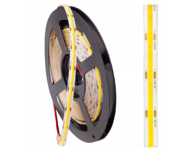 LED pásek NEON - COB - 45W - IP20 - 5m - teplá bílá