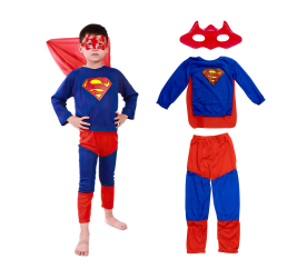 Aga4Kids Dětský kostým Superman M 120-130 cm