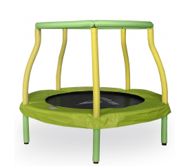 Aga Dětská trampolína 116 cm Light Green/Yellow