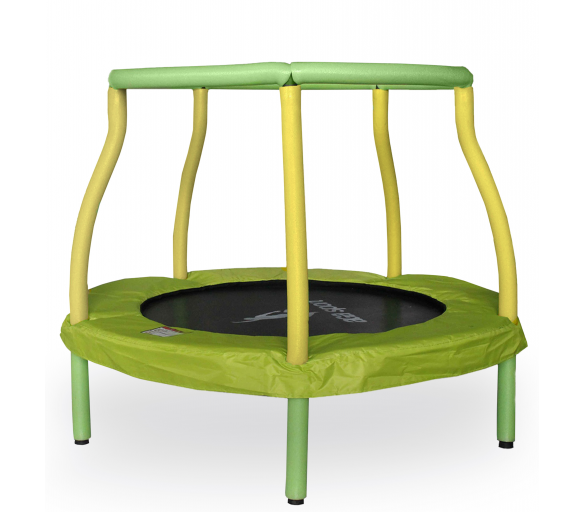 Aga Dětská trampolína 116 cm Light Green/Yellow