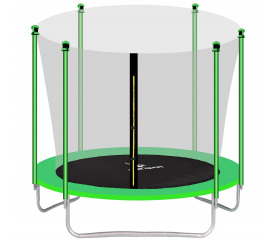 Aga SPORT FIT Trampolína 180 cm Light Green + vnitřní ochranná síť