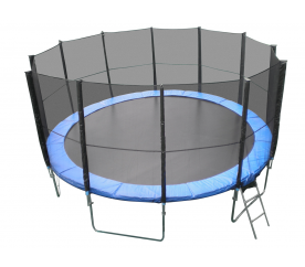 Linder Exclusiv Trampolína XXL 500 cm + ochranná síť + žebřík + krycí plachta