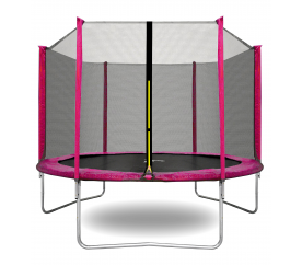 Aga SPORT TOP Trampolína 250 cm Pink + ochranná síť