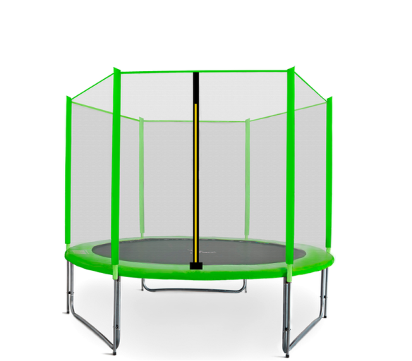 Aga SPORT PRO Trampolína 275 cm Light Green + ochranná síť