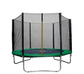 Aga SPORT UNI Trampolína 250 cm Dark Green + ochranná síť + žebřík