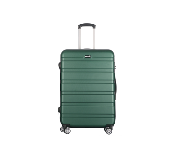 Aga Travel Cestovní kufr 66x46x27 cm CZ211 Tmavě zelený