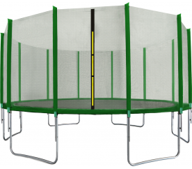 Aga SPORT TOP Trampolína 500 cm Dark Green + ochranná síť