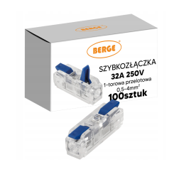 Sada 100x 1stopých 4mm přímých elektrických rychlospojek