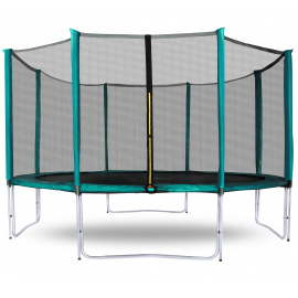 Aga SPORT PRO Trampolína 366 cm Dark Green + ochranná síť