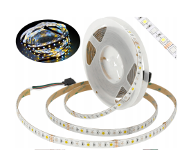 LED pásek RGB+NW - 5050 - 72W - 5m - IP65