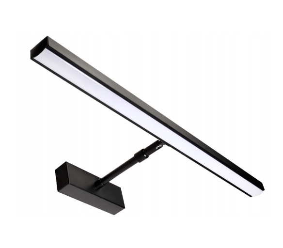 Nástěnné svítidlo LED do koupelny - 60 cm - 14 W černé