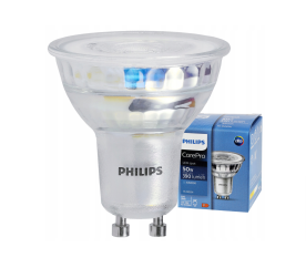 LED žárovka Philips GU10 - 4,6W - 390 Lm 36° - studená bílá - CorePro Premium