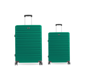 Aga Travel Sada cestovních kufrů S+M CZ218 Tmavě zelená