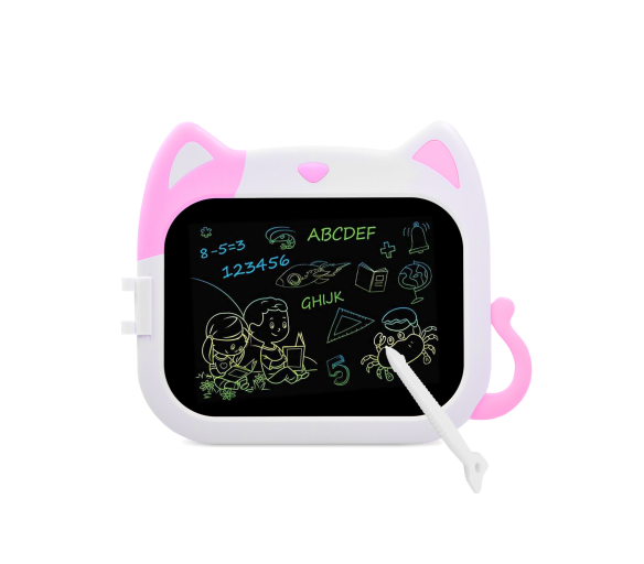 Aga4Kids Kreslící tablet 10" Kočka Růžová
