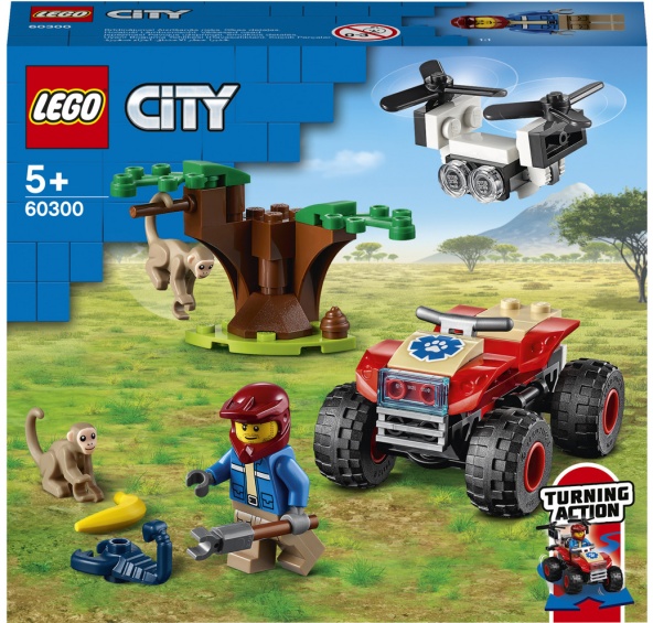 Lego City 60300 Zachranarska Ctyrkolka Do Divociny Svet Trampolin