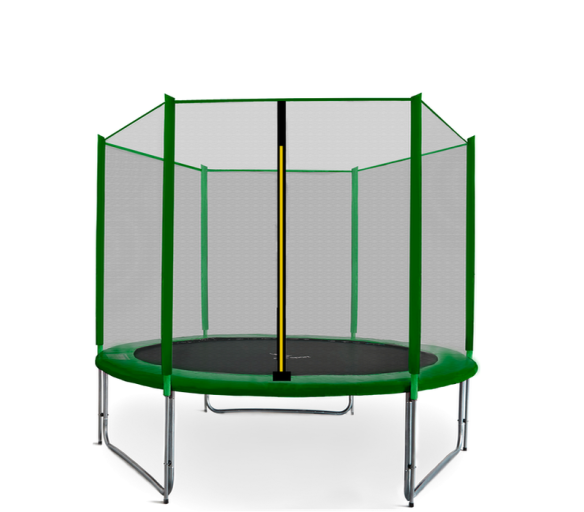 Aga SPORT PRO Trampolína 275 cm Dark Green + ochranná síť