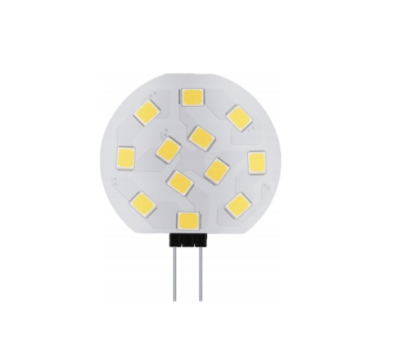 G4 LED žárovka 12V AC / DC 3W 280lm Neutrální barva 4000K Talíř