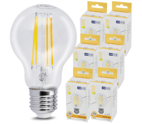 6x LED žárovka E27 - 8W - 1120lm - teplá bílá