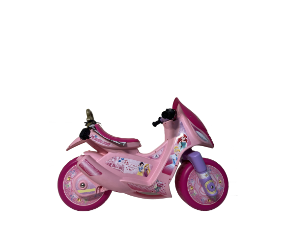 Injusa Elektrická motorka SCOOTER DISNEY PRINCESS 6V