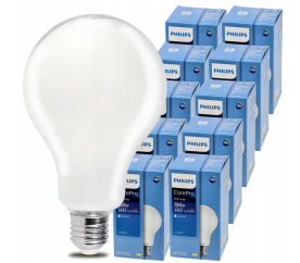 10x LED žárovka Philips E27 - 17,5W - 2452lm - 4000k Corepro Premium