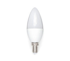 LED žárovka C37 - E14 - 8W - 705 lm - studená bílá