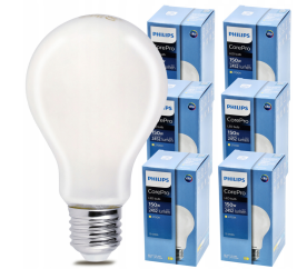 6x LED žárovka Philips E27 - 17,5W - 2452lm - 2700k Corepro Premium