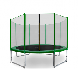 Aga SPORT PRO Trampolína 335 cm Dark Green + ochranná síť