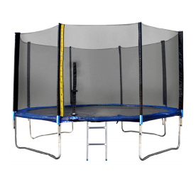 Linder Exclusiv Trampolína XXL 430 cm + ochranná síť + žebřík + krycí plachta