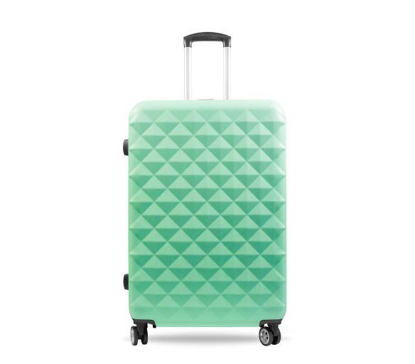 Aga Travel Cestovní kufr 77x48x30 cm CZ214 Tyrkysový