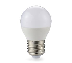 LED žárovka - E27 - G45 - 3W - 260Lm - koule - neutrální bílá