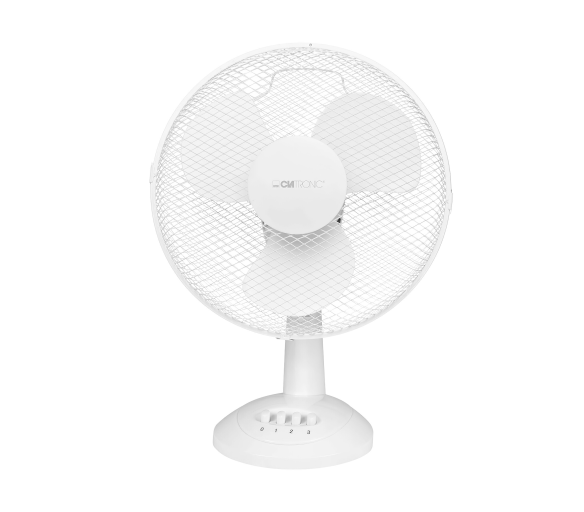 Clatronic Stolní ventilátor 30 cm Bílý