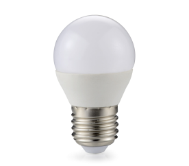 LED žárovka - E27 - G45 - 3W - 250Lm - koule - teplá bílá