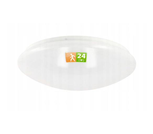 LED plafond pro povrchovou montáž se senzorem pohybu - 24W