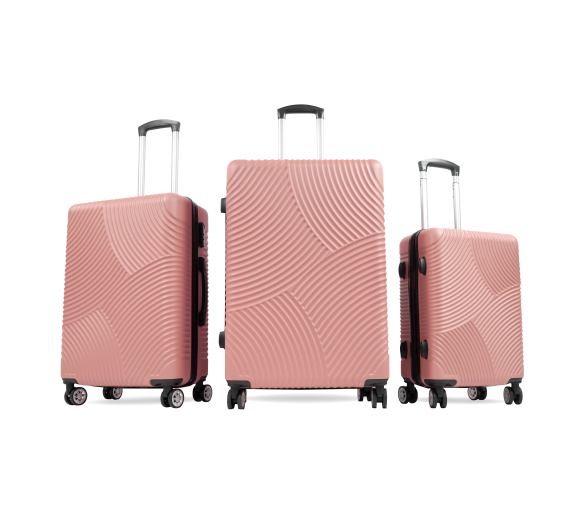 Aga Travel Sada cestovních kufrů MR4654 Růžová